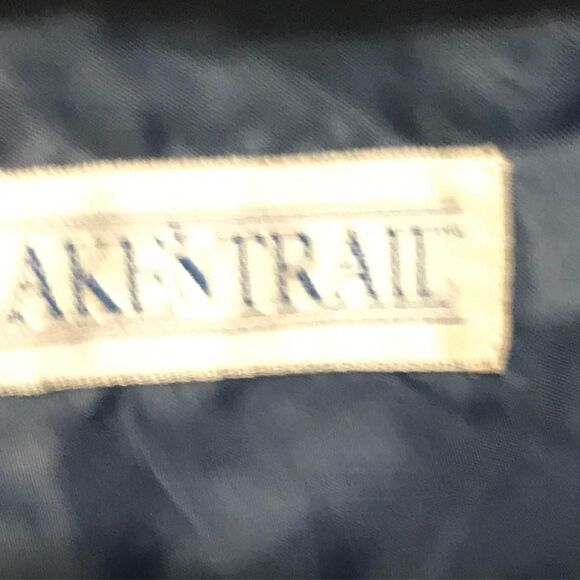 Lake N Trail flannel plus size 3x long sleeve buttonup top checkered teal - Picture 3 of 5